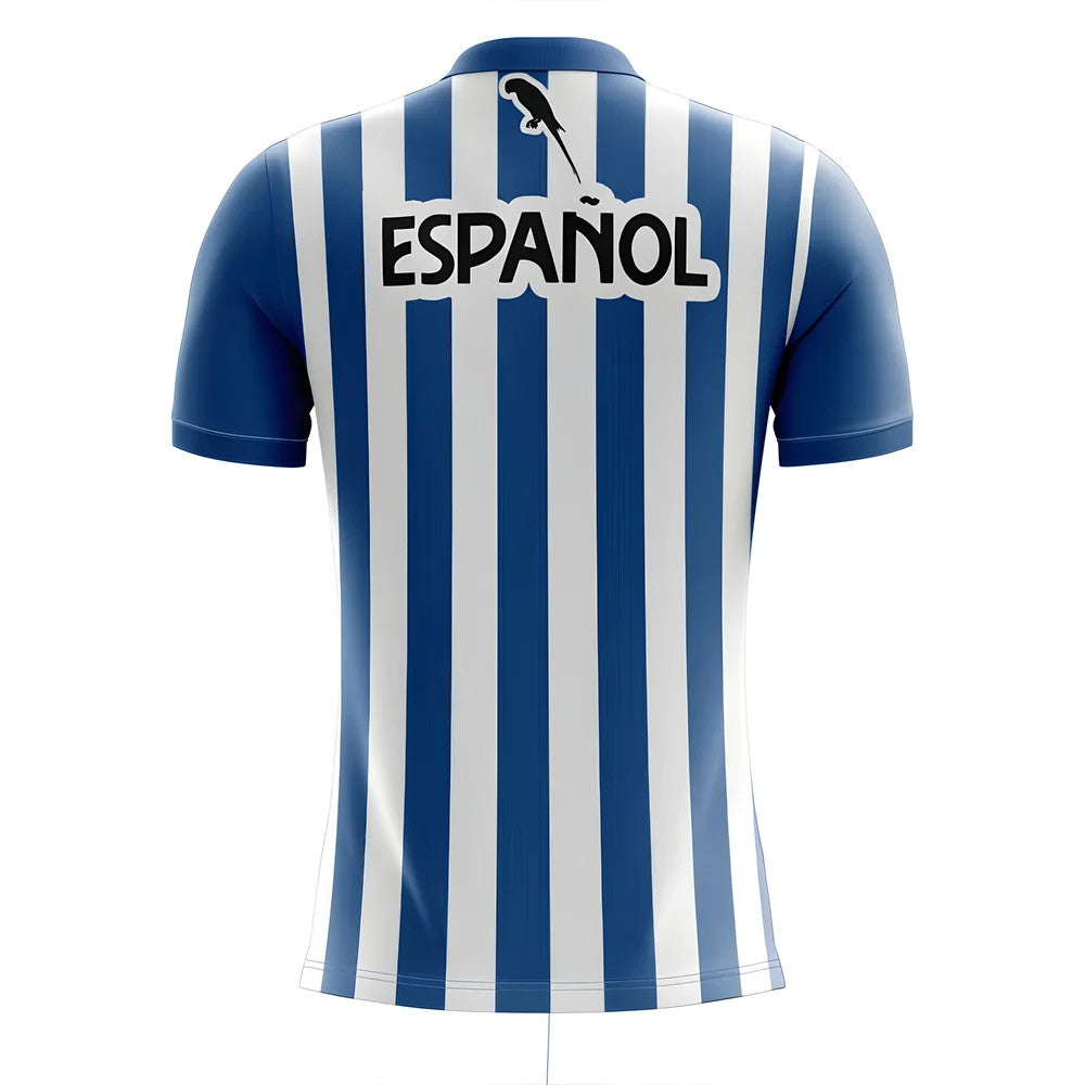 2025-2026 Espanyol Home Concept Football Shirt - Kids (Long Sleeve)_1