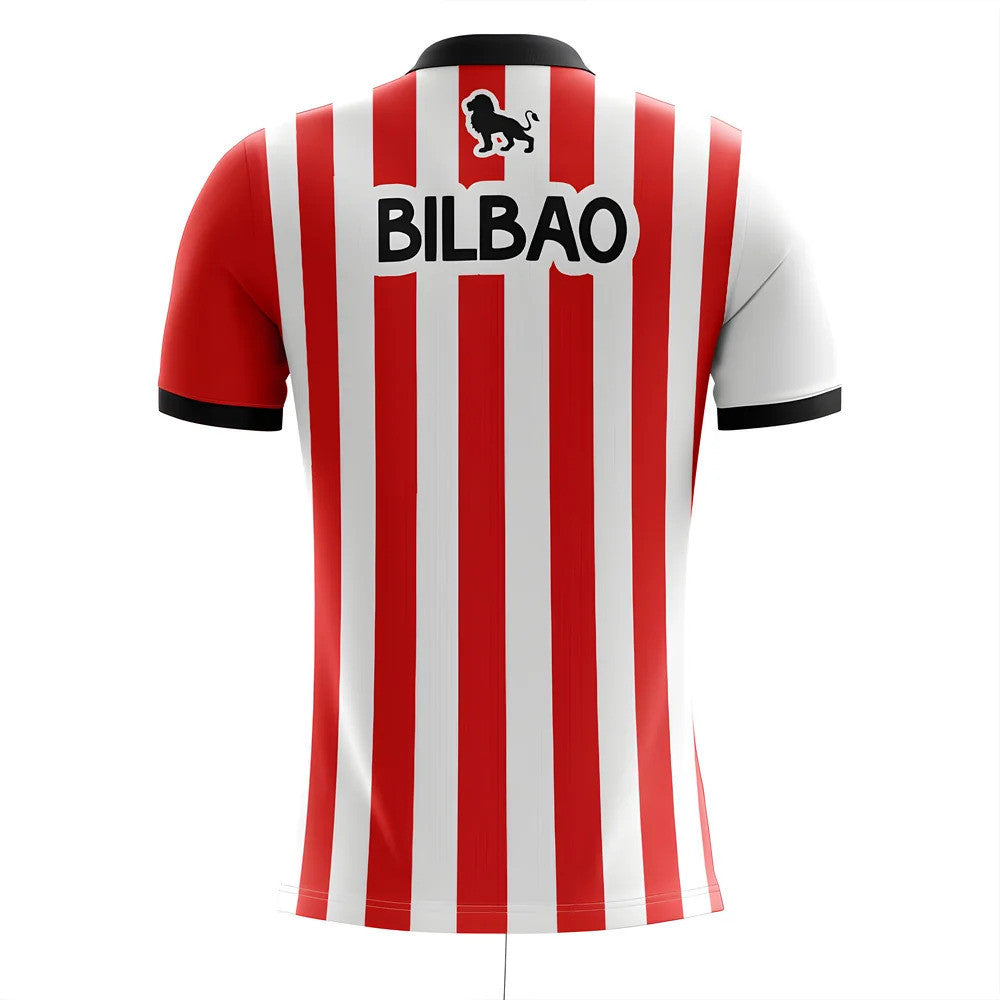 2025-2026 Athletic Bilbao Home Concept Football Shirt - Little Boys_1