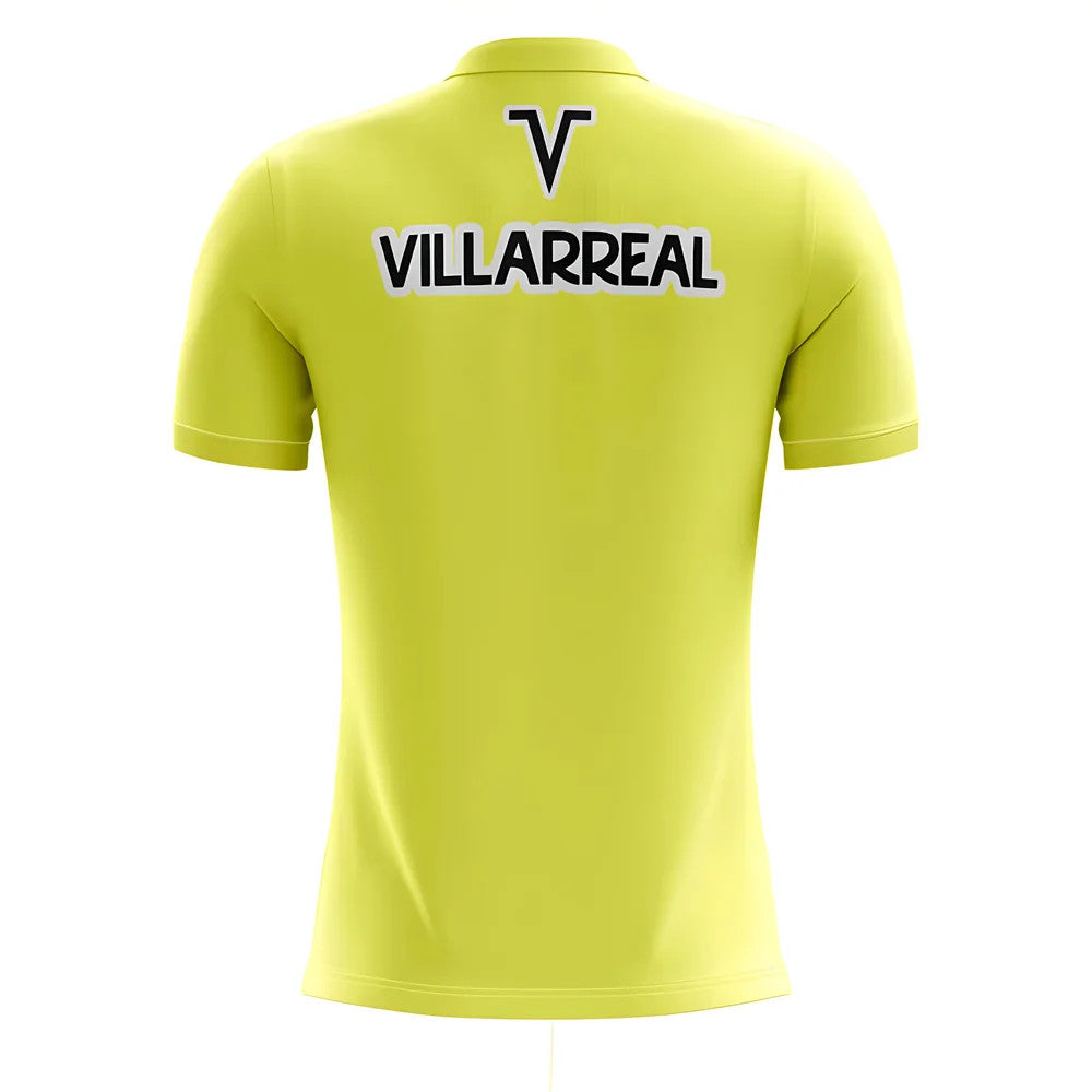 2025-2026 Villarreal Concept Training Shirt (Yellow) - Kids (Long Sleeve)_1