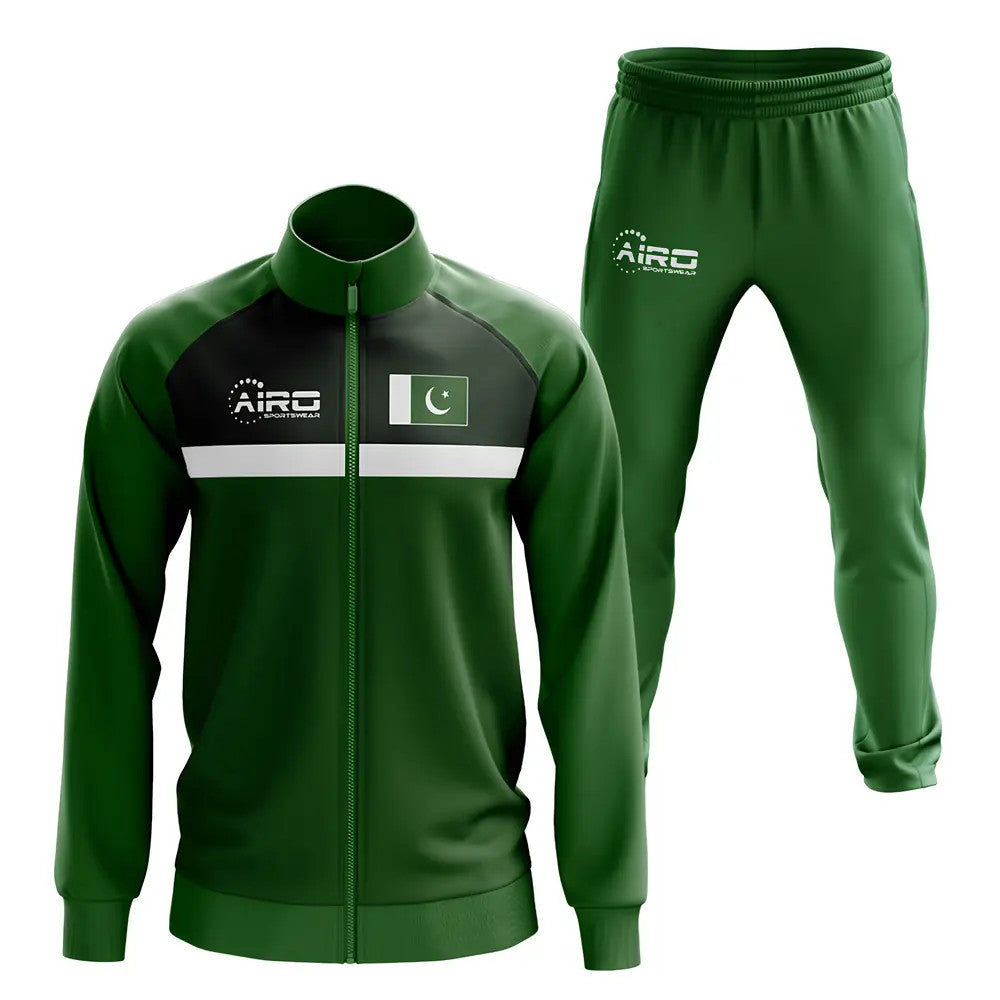 Pakistan Concept Football Tracksuit (Green)_1