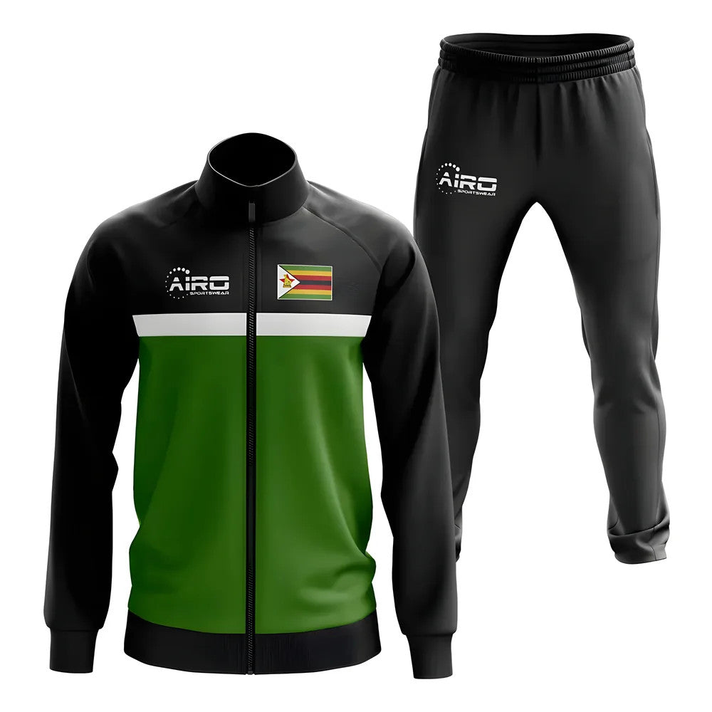 Zimbabwe Concept Football Tracksuit (Green)_1