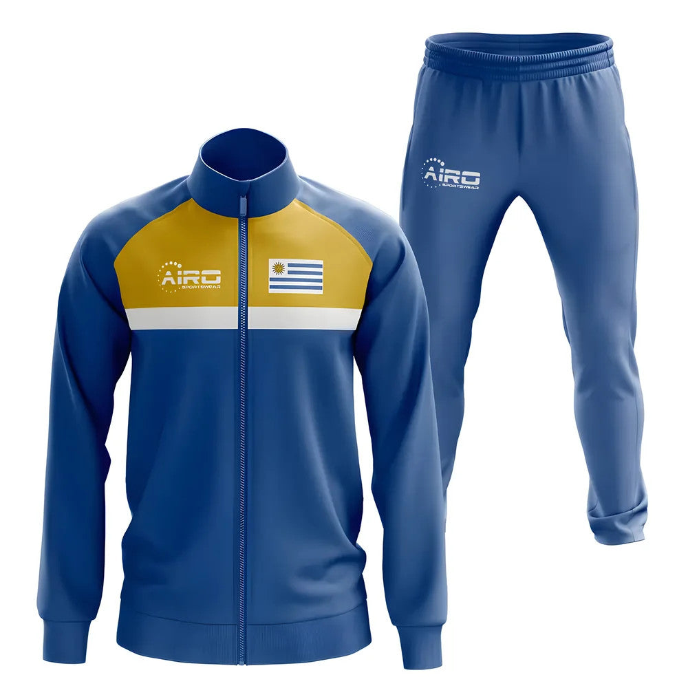 Uruguay Concept Football Tracksuit (Blue)_1