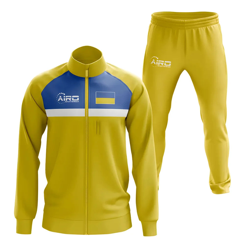 Ukraine Concept Football Tracksuit (Yellow)_1