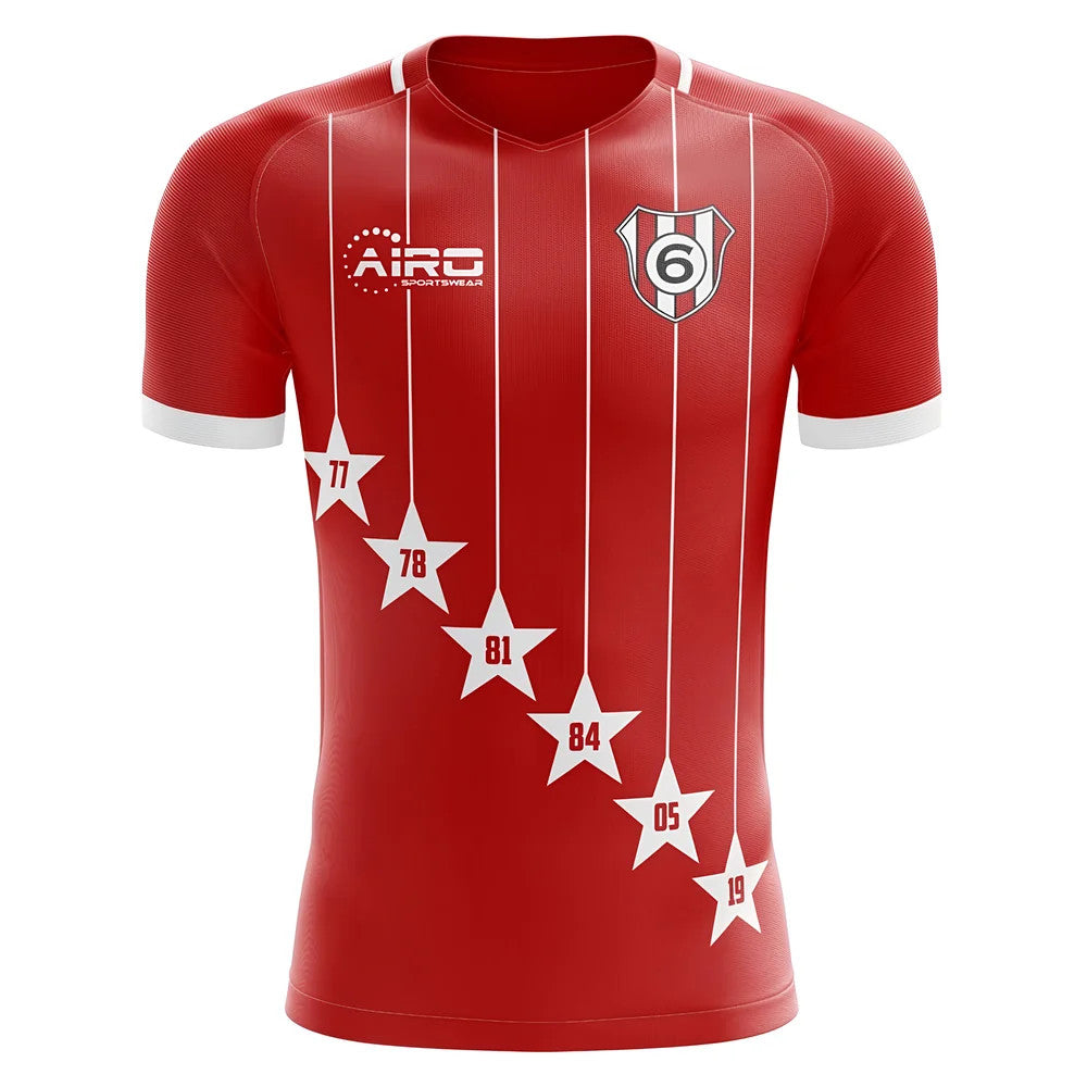 2025-2026 Liverpool 6 Time Champions Concept Football Shirt - Kids_0