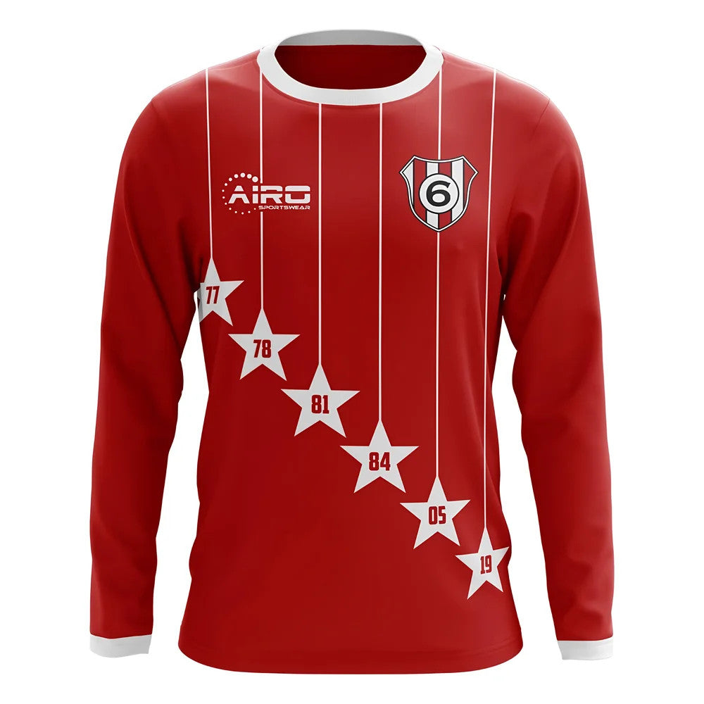 2025-2026 Liverpool 6 Time Champions Concept Football Shirt - Adult Long Sleeve_0