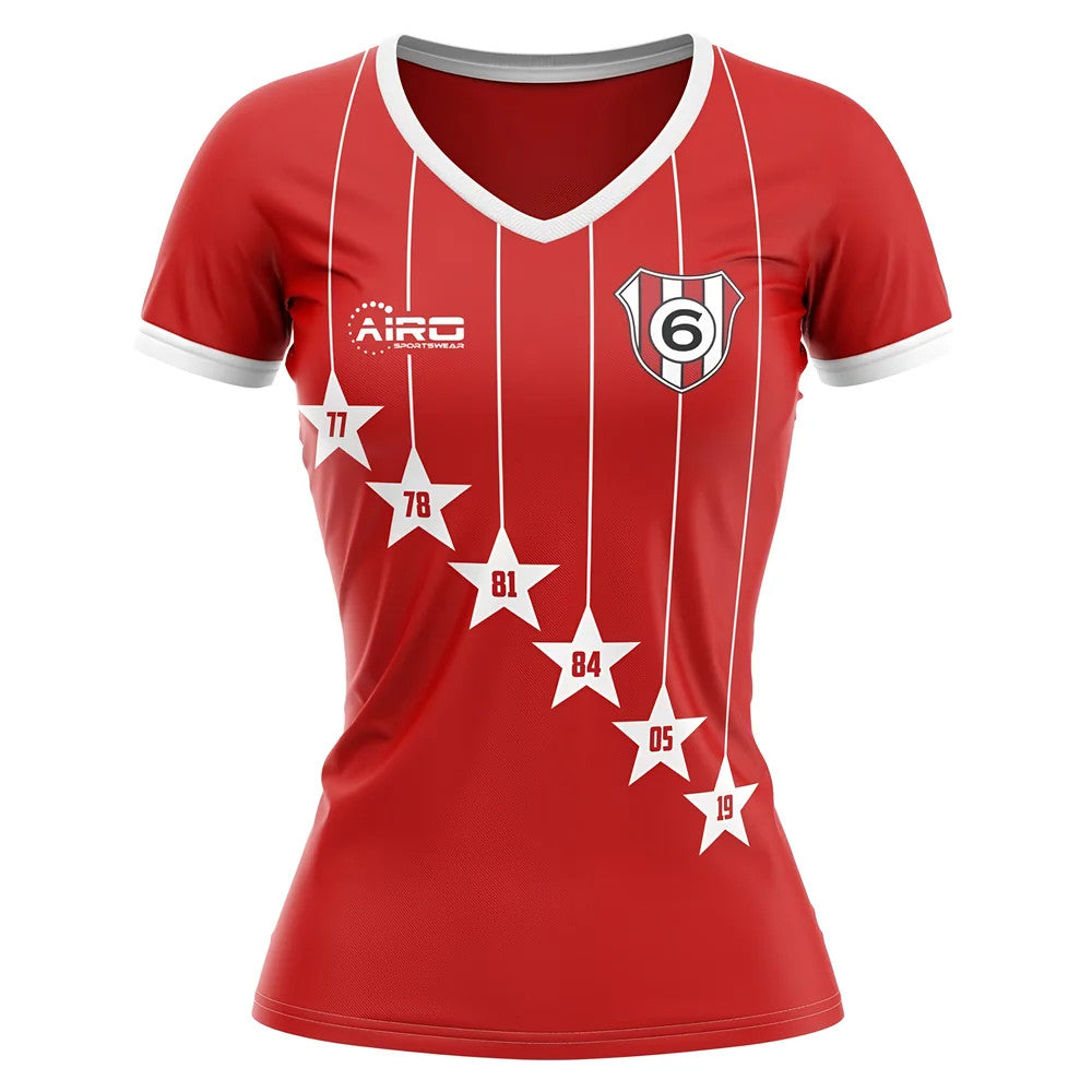 2025-2026 Liverpool 6 Time Champions Concept Football Shirt - Womens_0