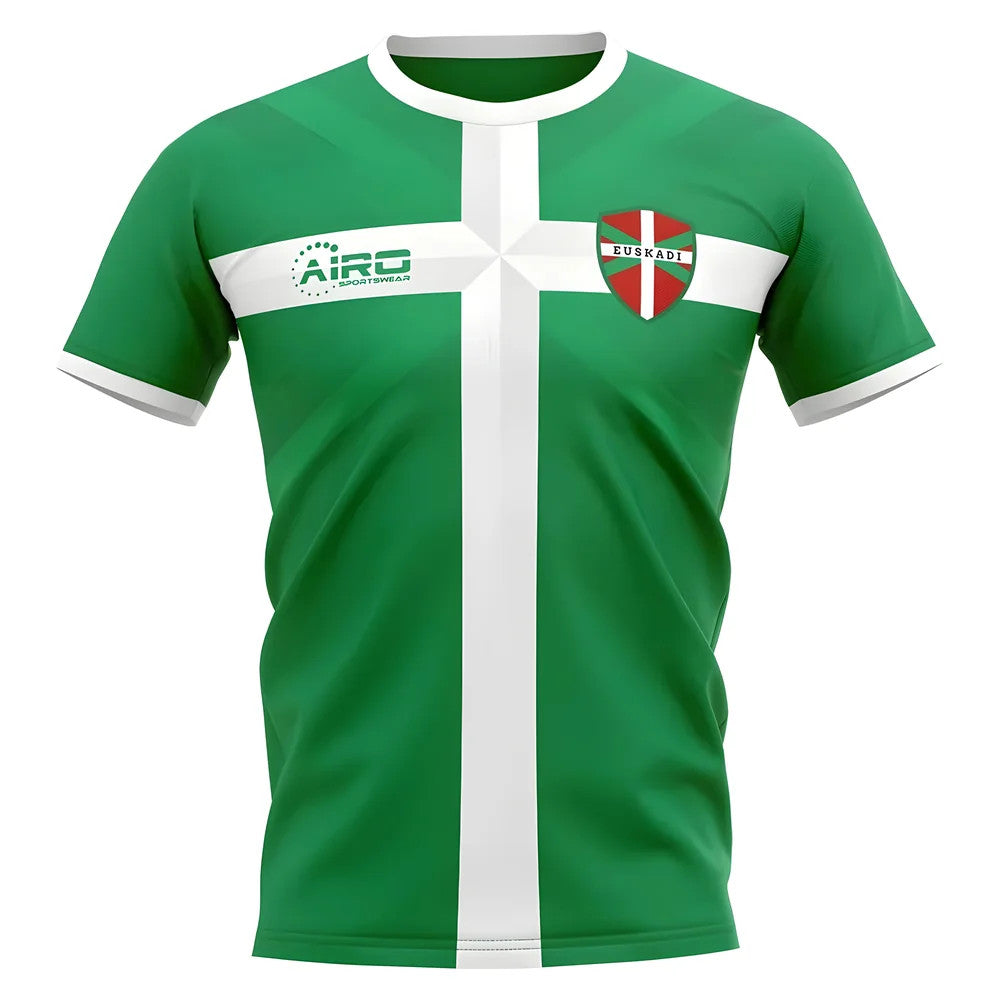 2025-2026 Basque Home Concept Football Shirt - Little Boys_0
