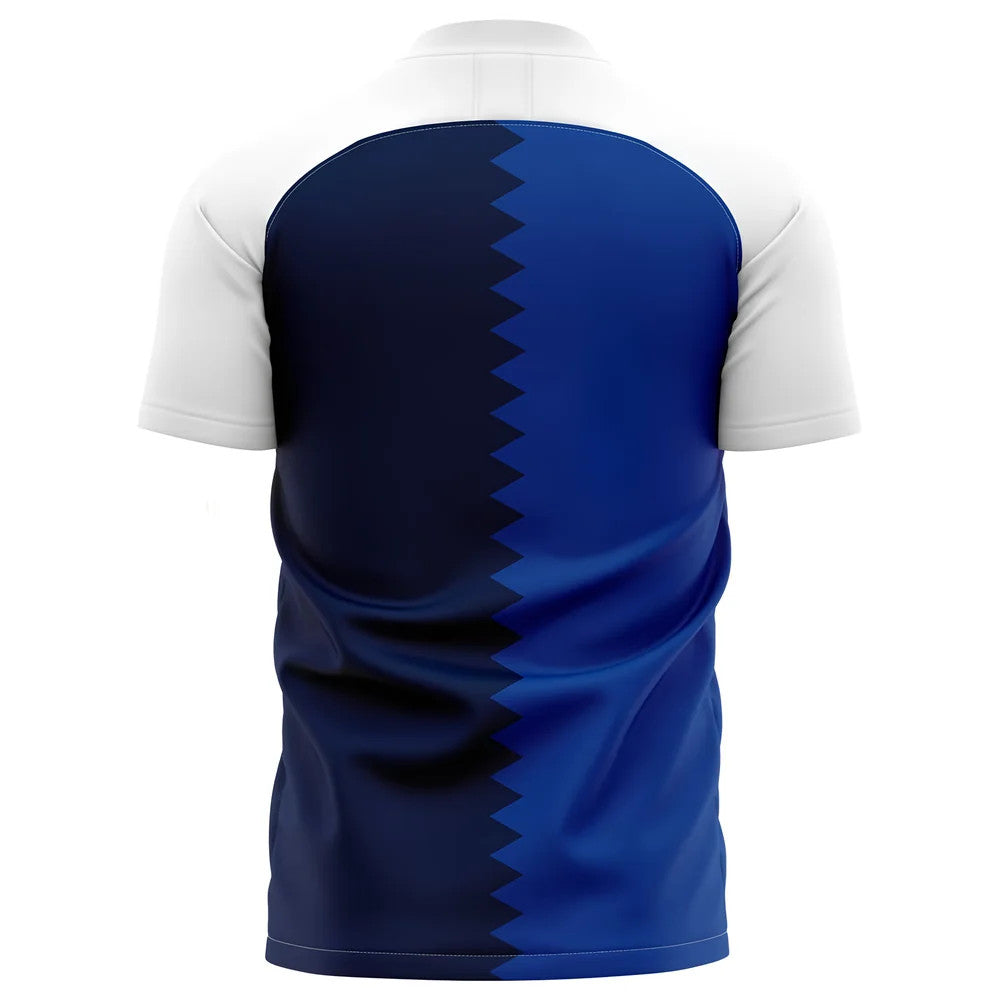 2025-2026 Strasbourg Home Concept Football Shirt - Adult Long Sleeve_1