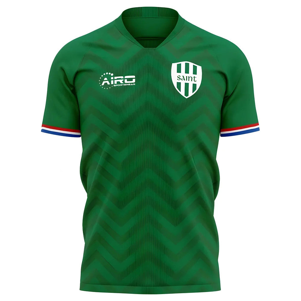 2025-2026 Saint Etienne Home Concept Football Shirt - Little Boys_0