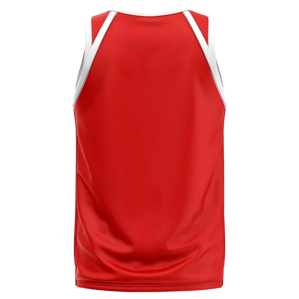 Croatia Home Concept Basketball Shirt - Kids_1