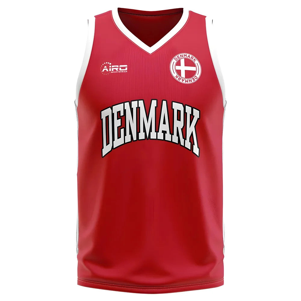 Denmark Home Concept Basketball Shirt - Little Boys_0