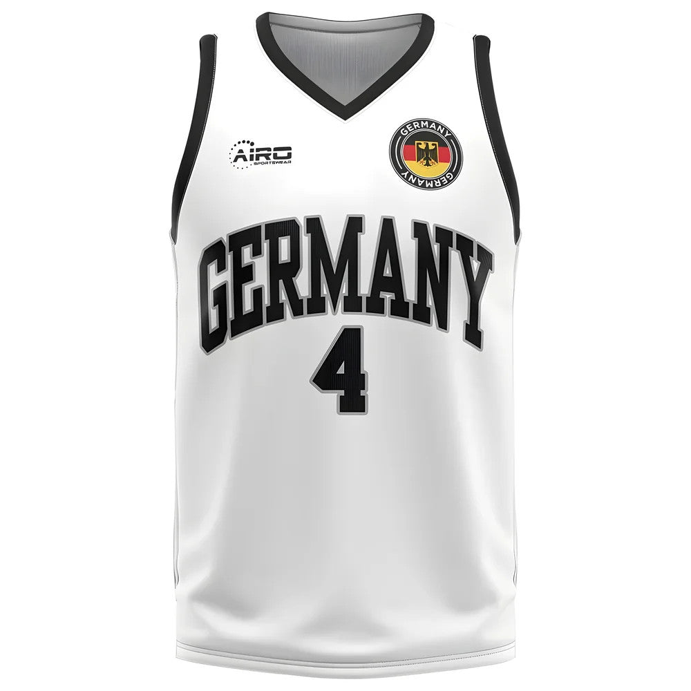 Germany Home Concept Basketball Shirt - Little Boys_0