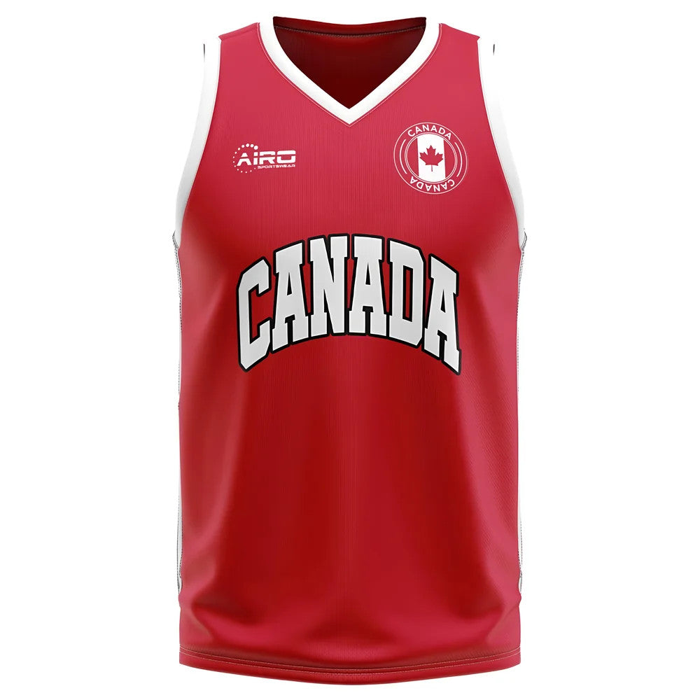 Canada Home Concept Basketball Shirt - Little Boys_0