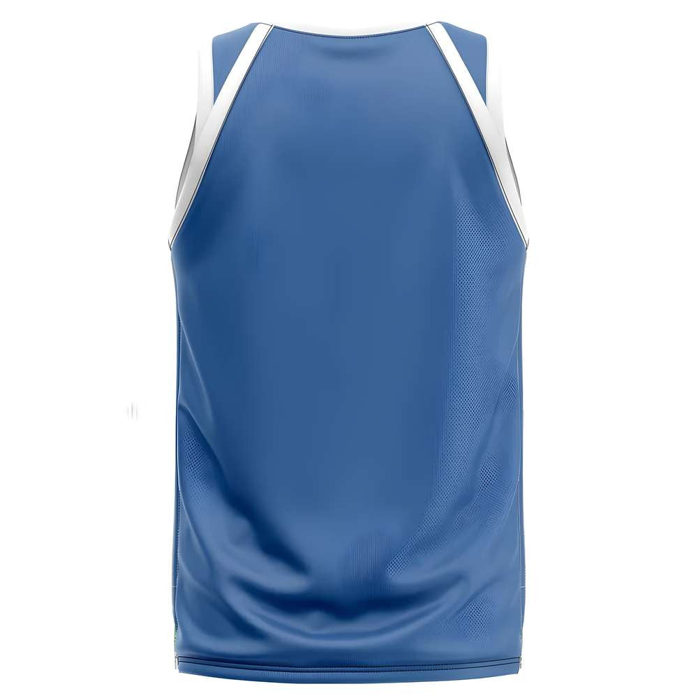 Uruguay Home Concept Basketball Shirt - Kids (Long Sleeve)_1