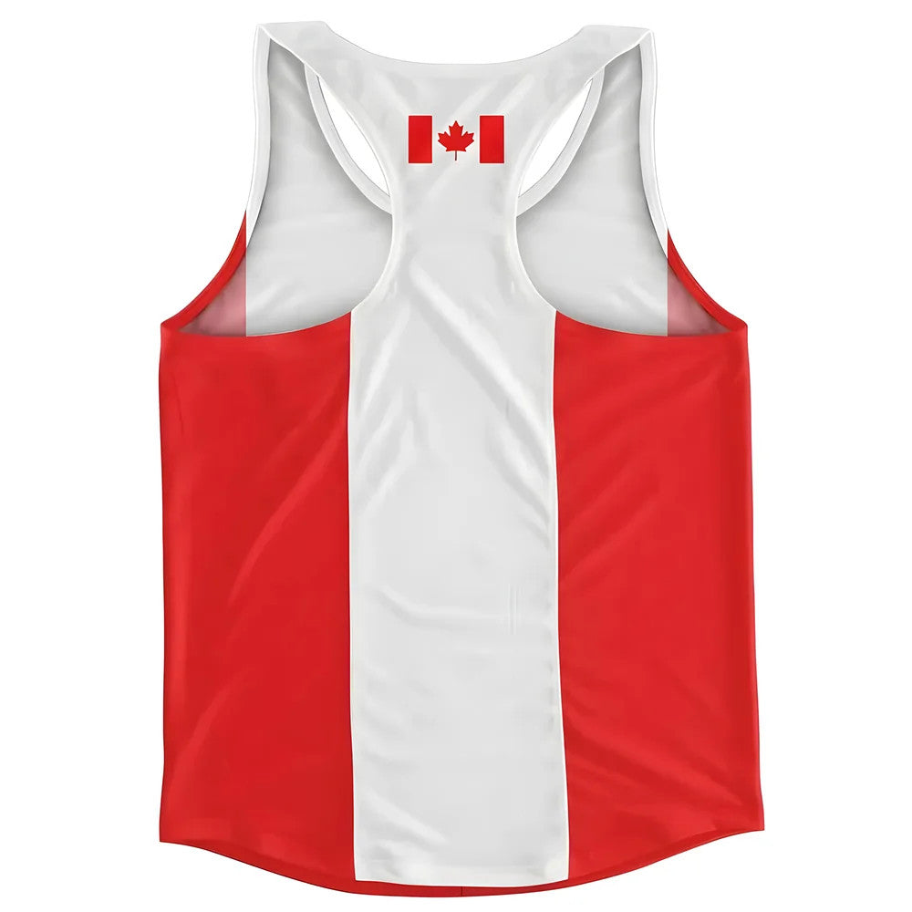 Canada Flag Running Vest_1