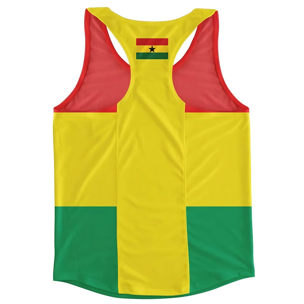 Ghana Flag Running Vest_1