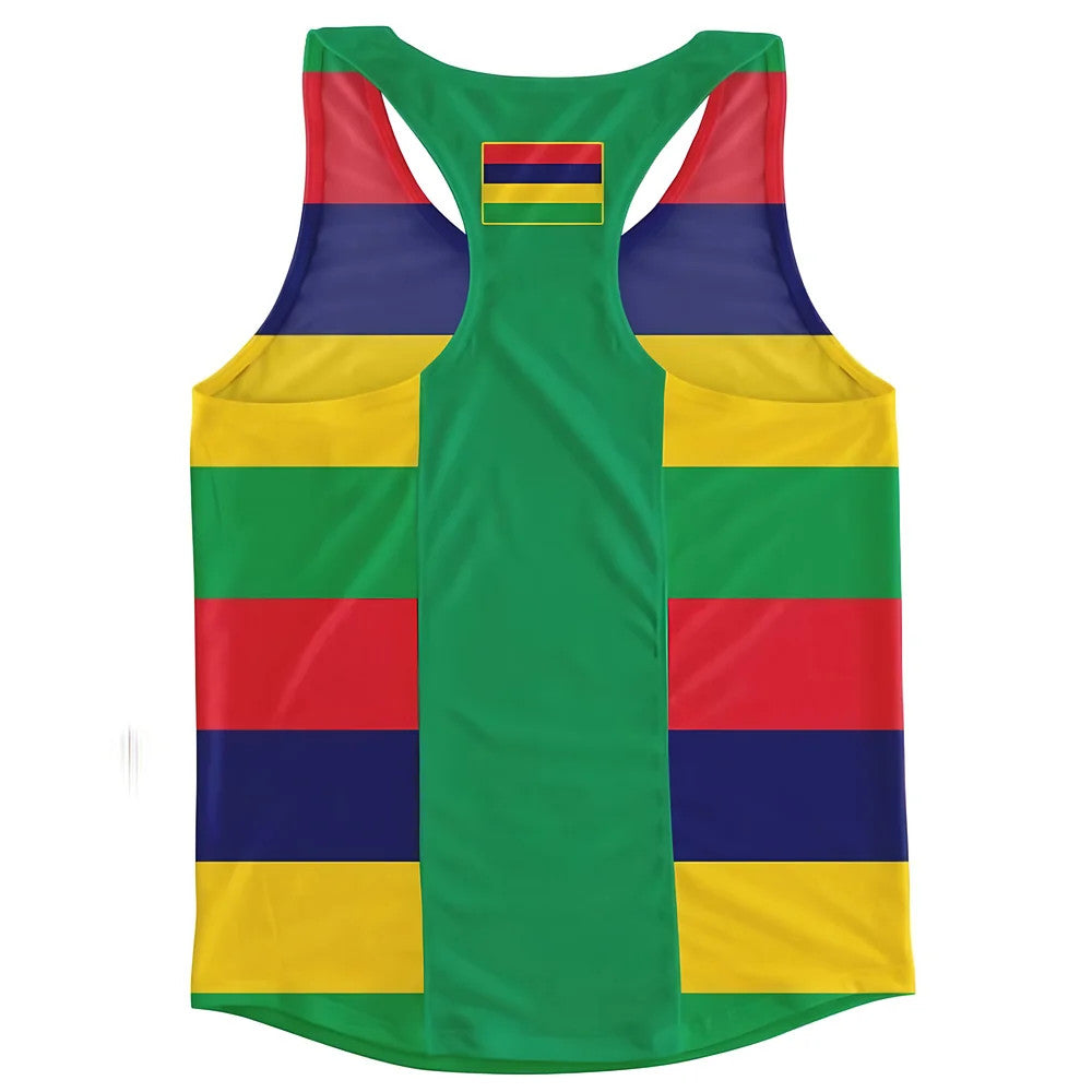 Mauritius Flag Running Vest_1