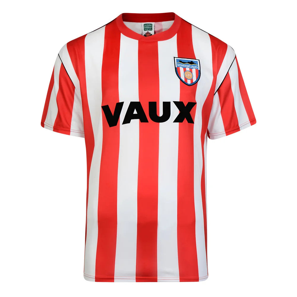 Score Draw Sunderland 1990 Retro Football Shirt (Quinn 9)_2
