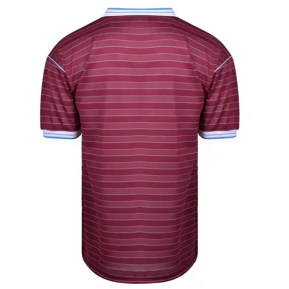 Score Draw West Ham United 1986 Retro Football Shirt_1