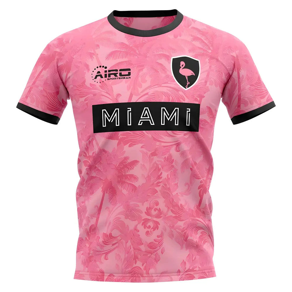 2025-2026 Miami Away Concept Football Shirt - Kids (Long Sleeve)_0