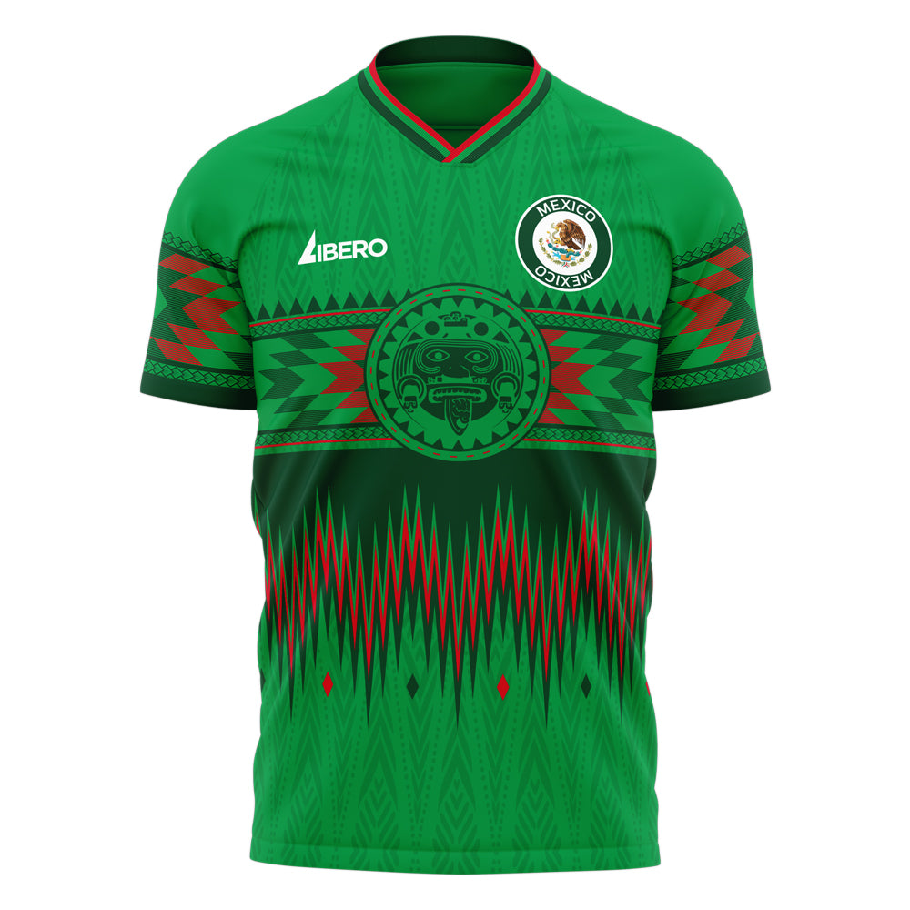 Mexico 2026-2027 Home Concept Kit (Libero) kids Kids Short Sleeve_0