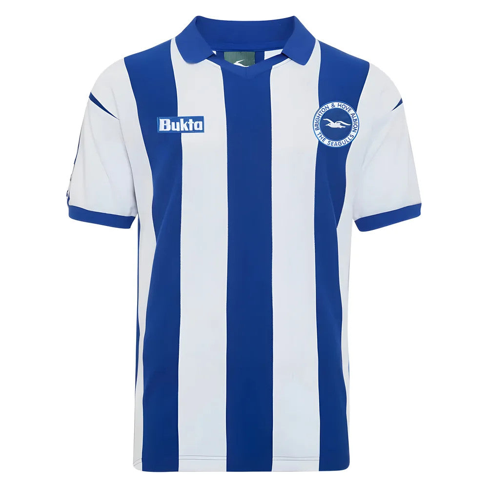Score Draw Brighton and Hove Albion 1978 Retro Football Shirt_0