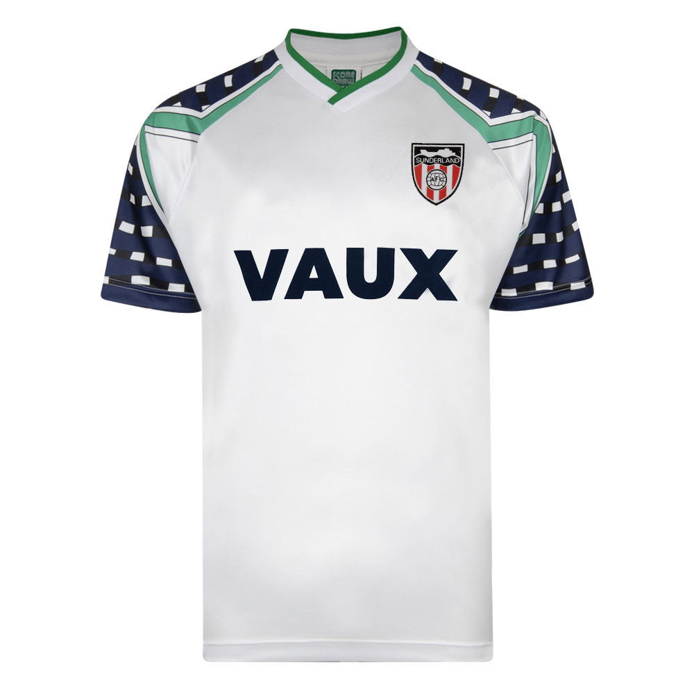 Score Draw Sunderland 1992 FA Cup Away Shirt (Gabbiadini 10)_2