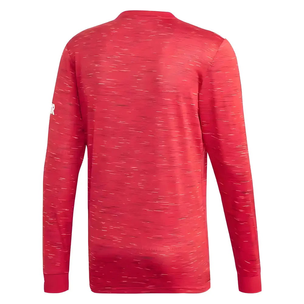 2020-2021 Man Utd Adidas Home Long Sleeve Shirt (BECKHAM 7)_3