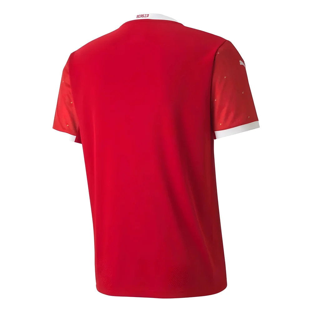 2020-2021 Serbia Home Puma Football Shirt (LAZOVIC 8)_4