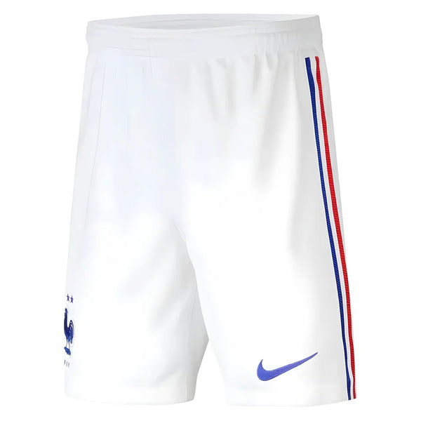 2020-2021 France Nike Away Shorts (White) - Kids - LB
