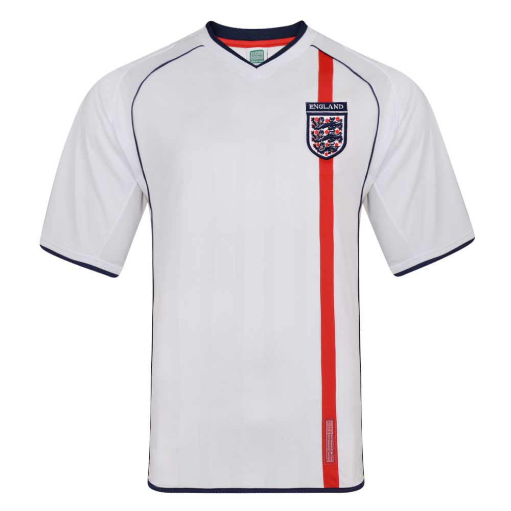 England 2002 Retro Football Shirt (FERDINAND 5)_2