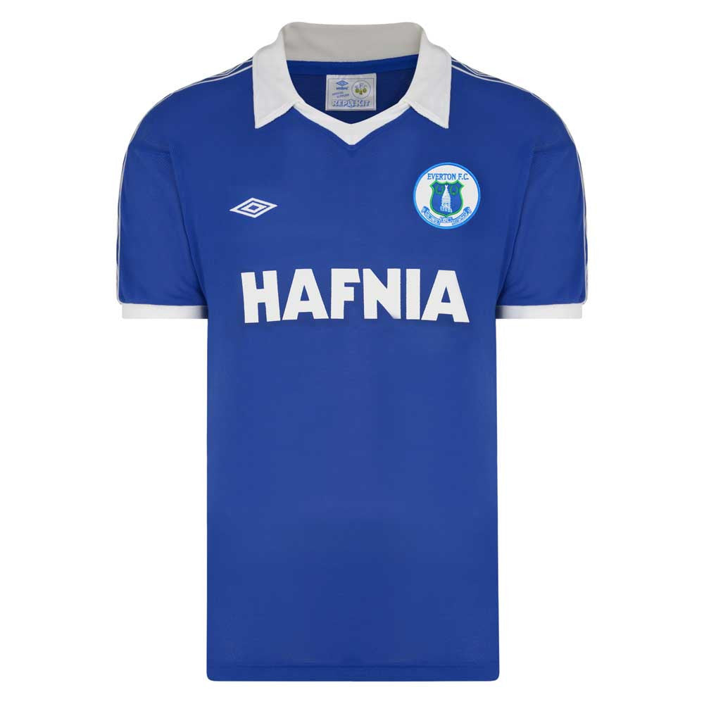 Everton 1980 Umbro Retro Football Shirt_0