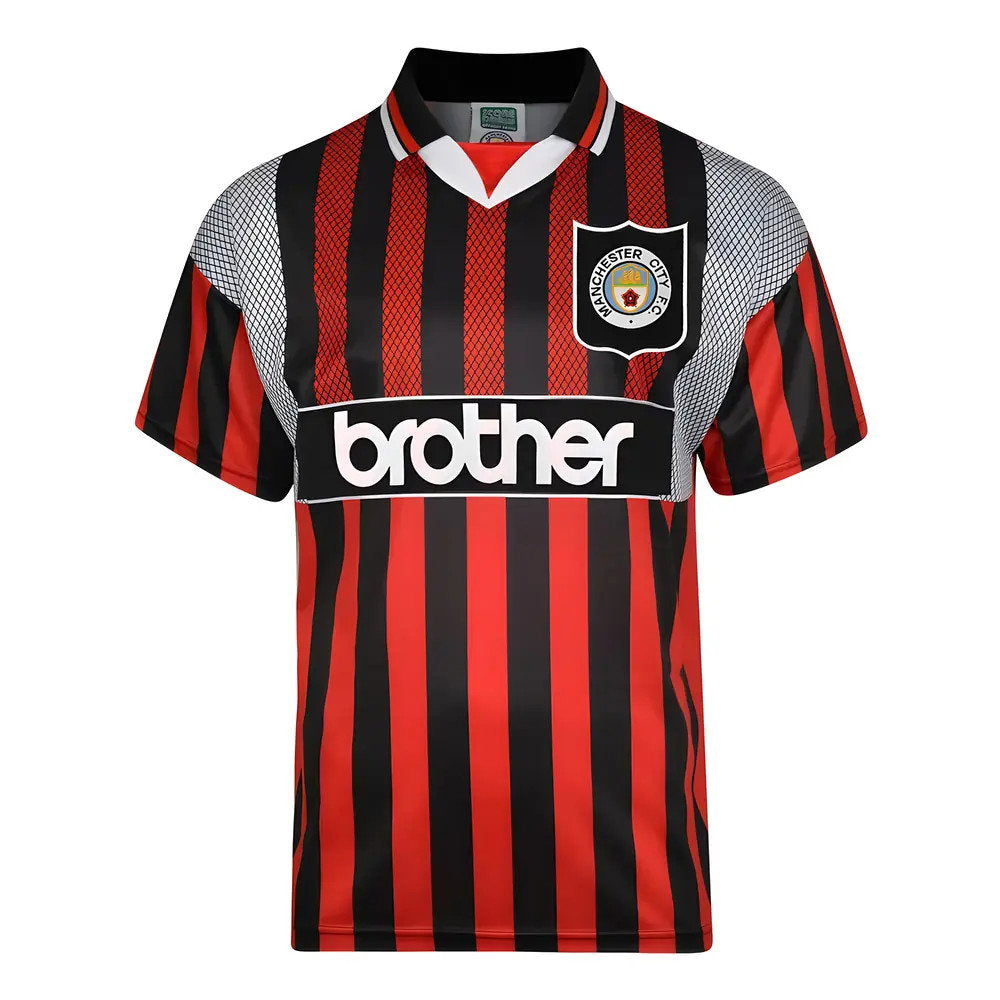 Manchester City 1994 Away Retro Shirt (KUN AGUERO 10)_2
