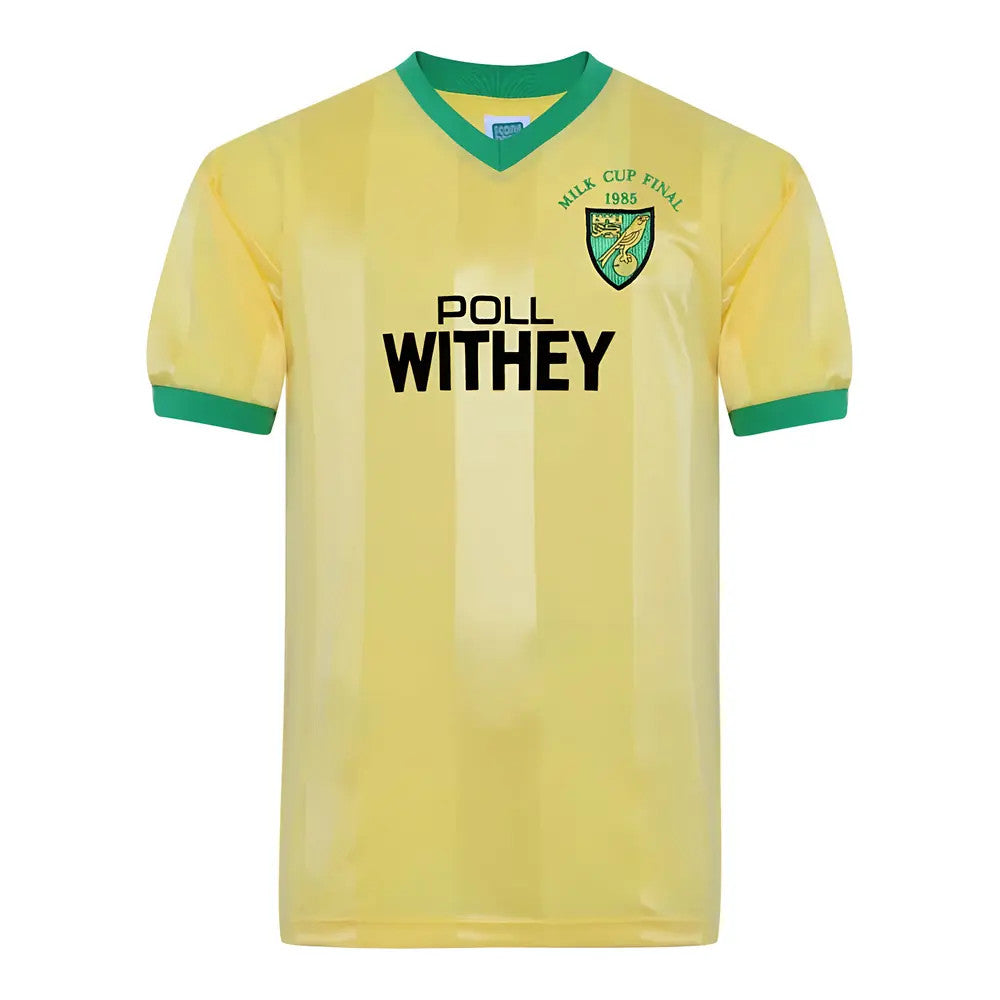 Norwich City 1985 League Cup Final shirt_0