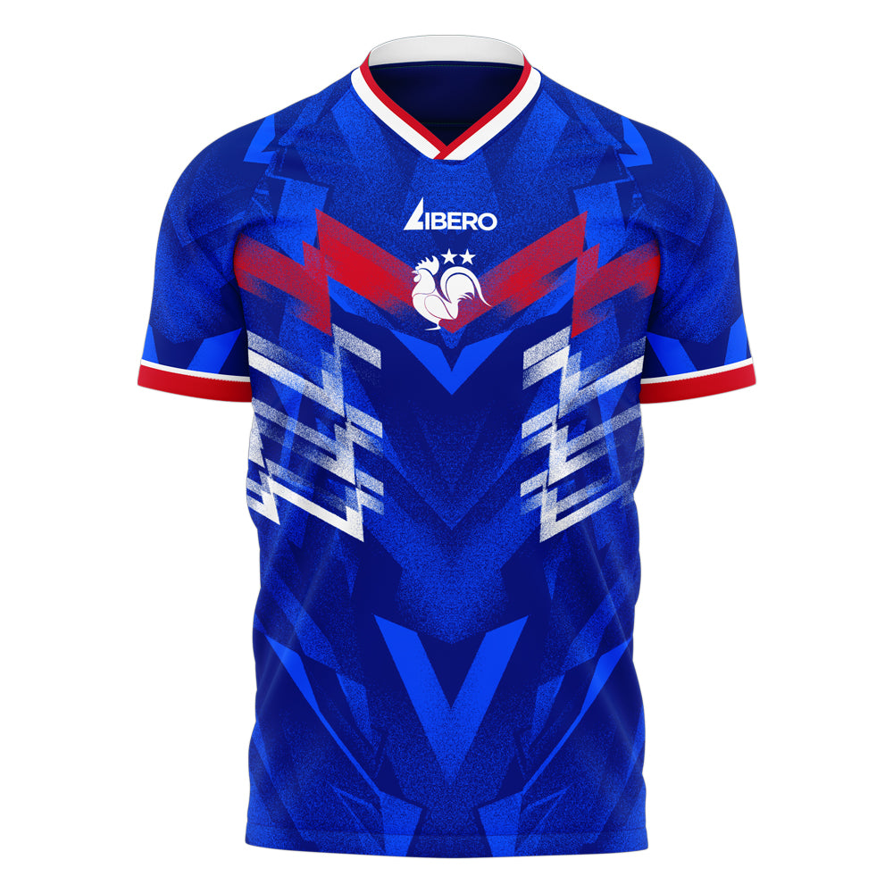 France 2026–2027 Home Concept Kit (Libero) Kids Short Sleeve_0
