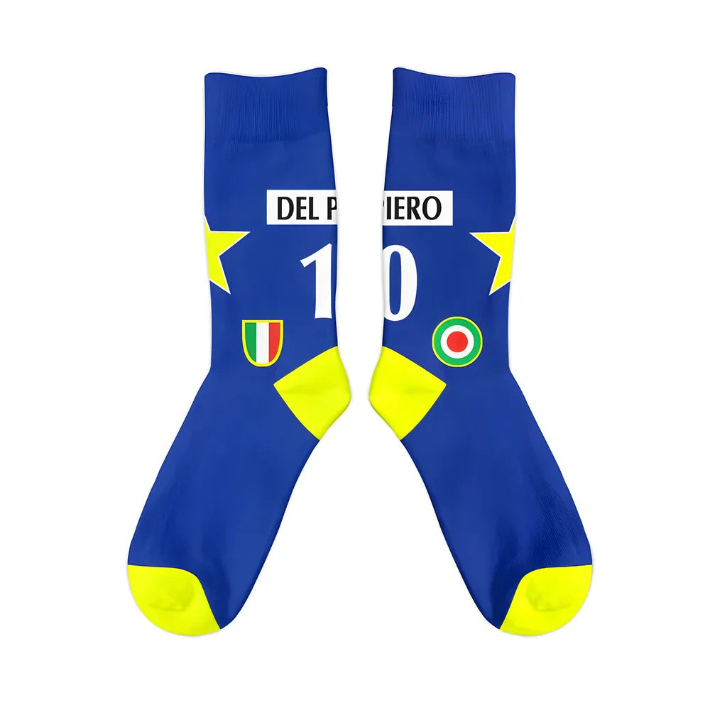 Juventus 1996 Del Piero Away Retro Socks_1