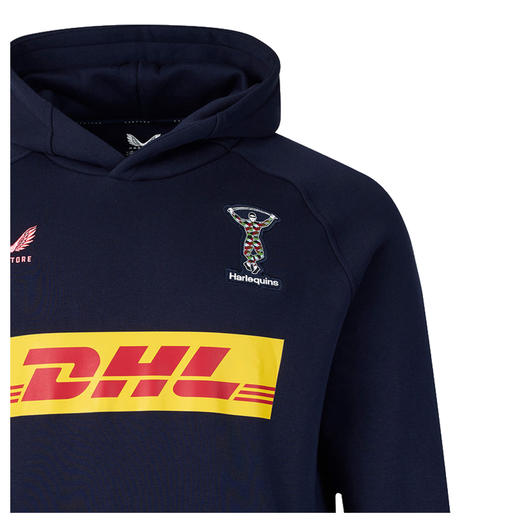 2026-2027 Harlequins Travel Hoodie (Navy)_4