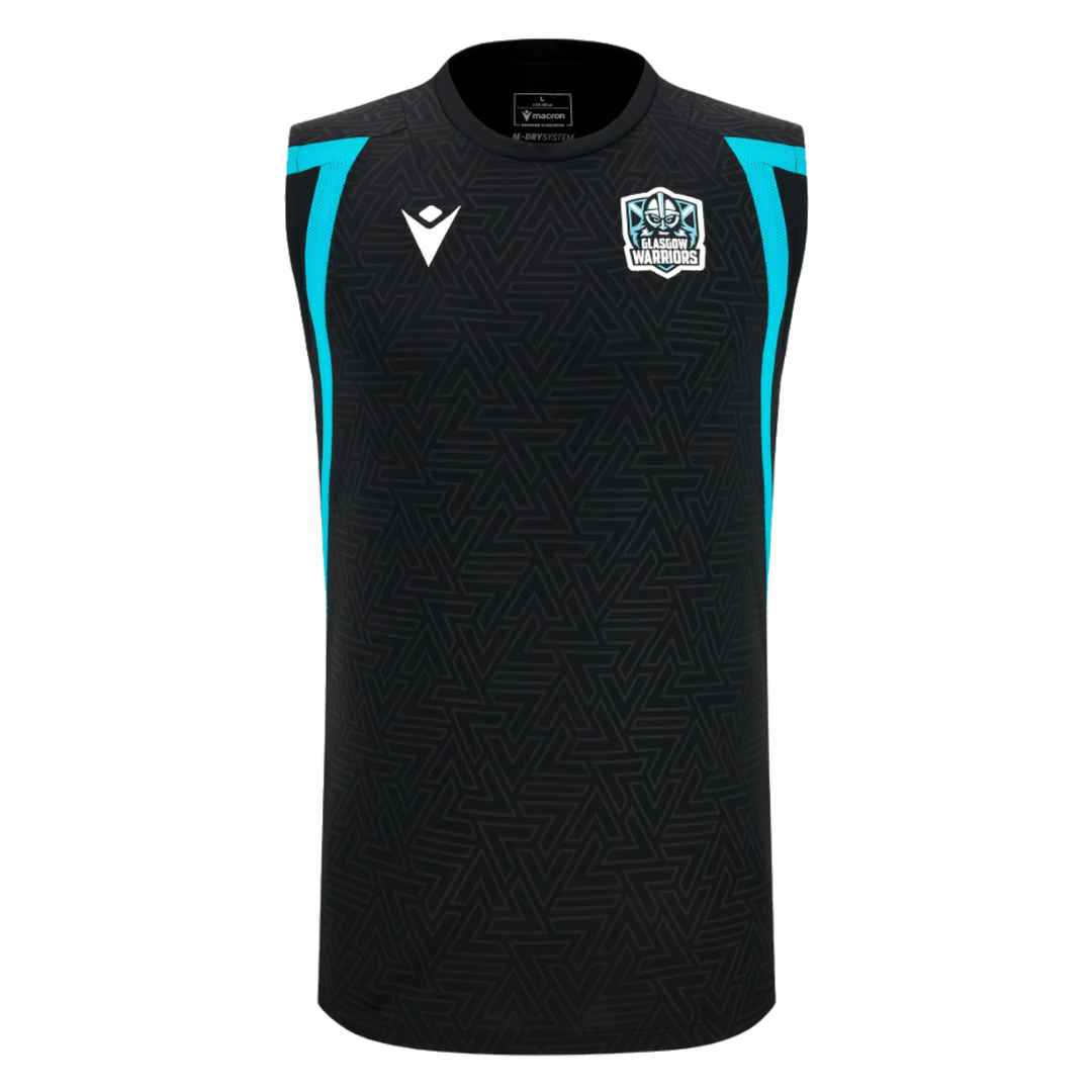 2026-2027 Glasgow Warriors Sleeveless Poly Training Shirt (Black)_0