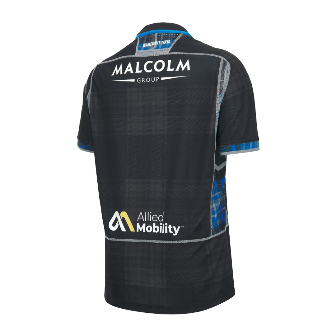 2026-2027 Glasgow Warriors Poly Home Rugby Shirt (Kids)_2