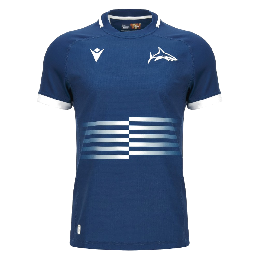 2026-2027 Sale Sharks Rugby Training Shirt (Blue)_0