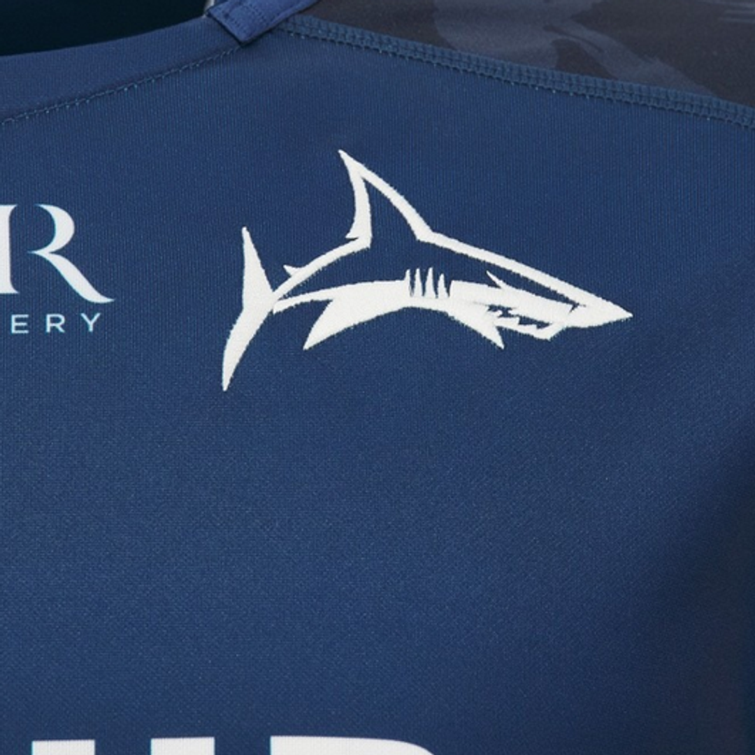 2026-2027 Sale Sharks Poly Home Rugby Shirt (Kids)_3