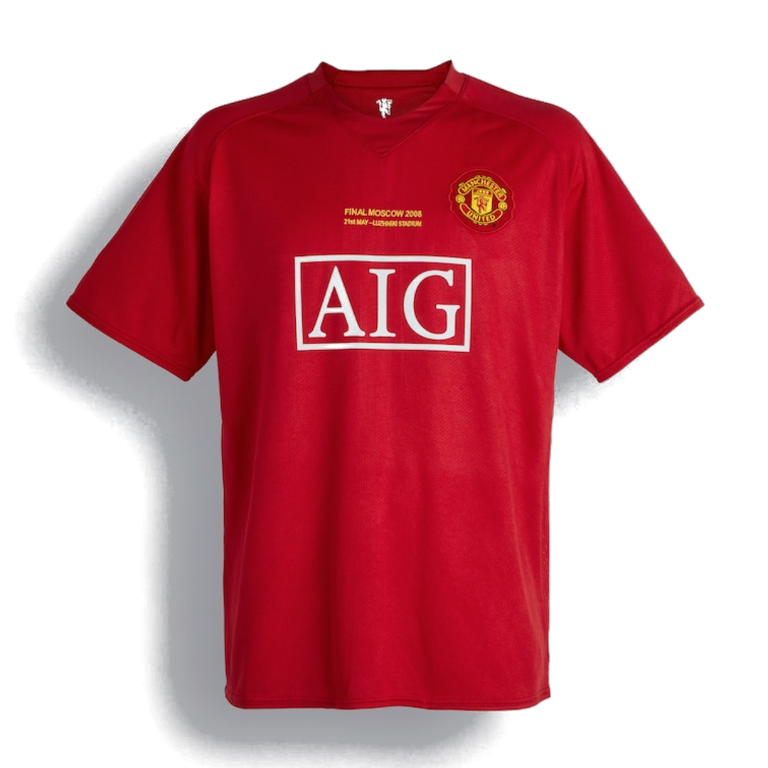 2007-2009 Man Utd Home Retro UCL Final Shirt_0