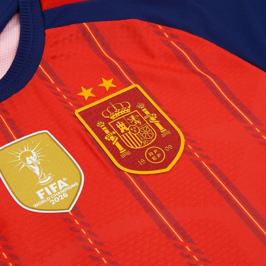 2026-2027 Spain Authentic Home WC WINNERS Shirt_3