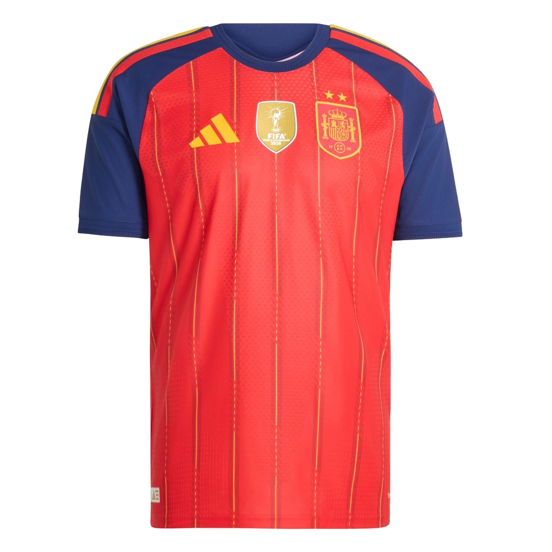 2026-2027 Spain Authentic Home WC WINNERS Shirt_0