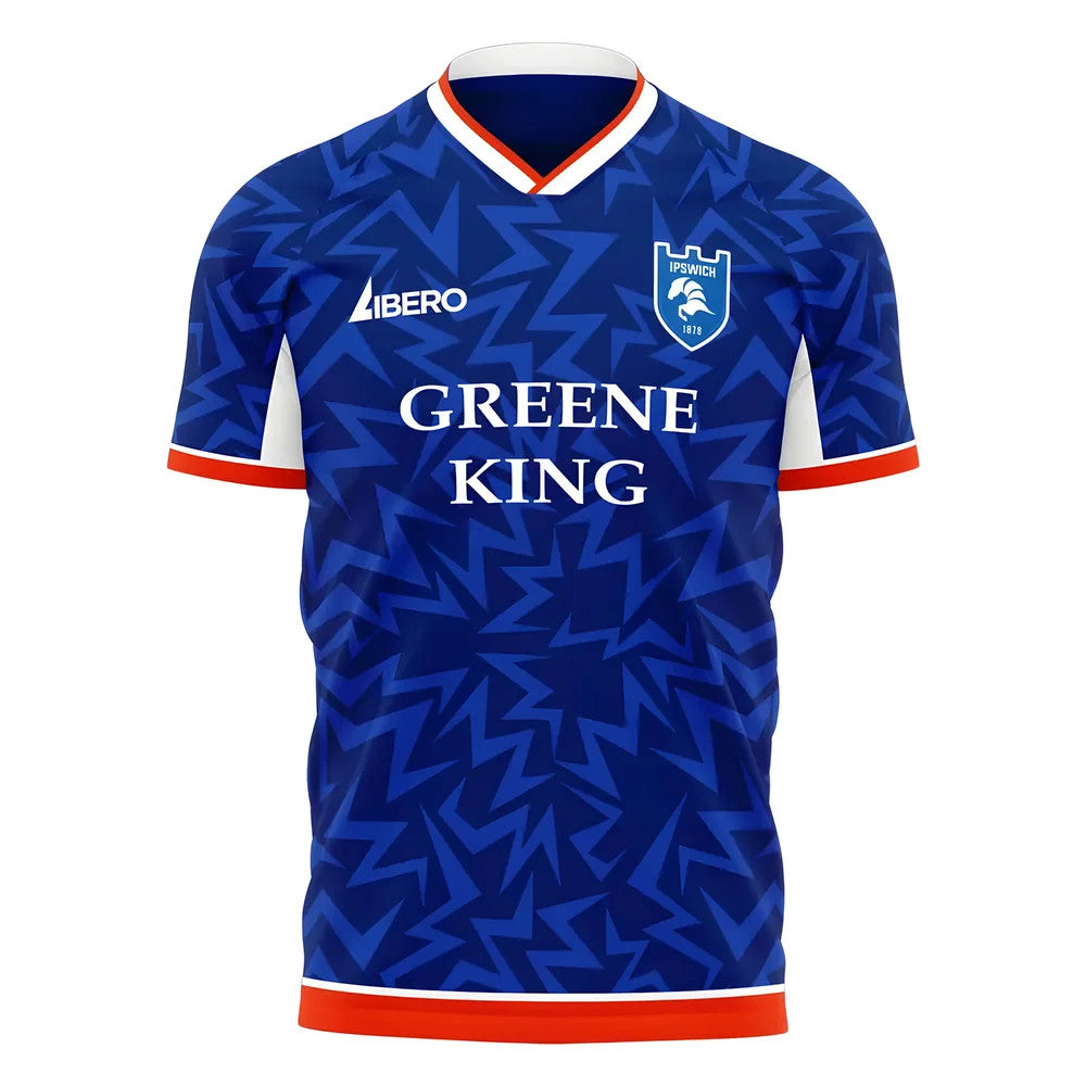  2025-2026 Ipswich Home Concept Shirt (Libero) Kids Short Sleeve_0