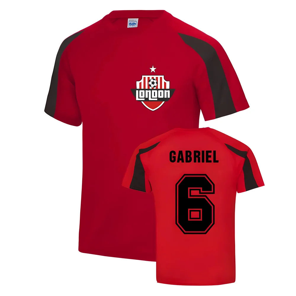Gabriel Arsenal Sports Training Jersey (Red)_0