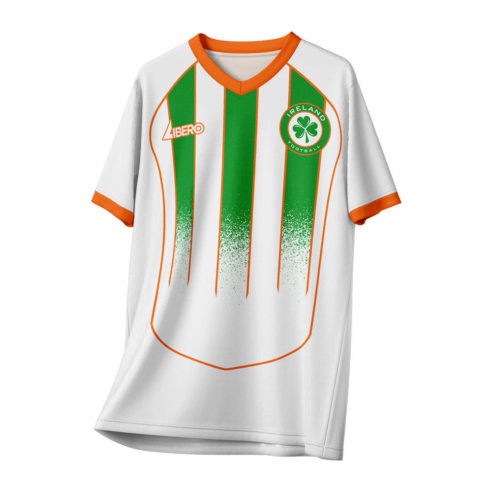 Ireland 1994 Away Vintage Style Concept Shirt kids Kids Short Sleeve_0