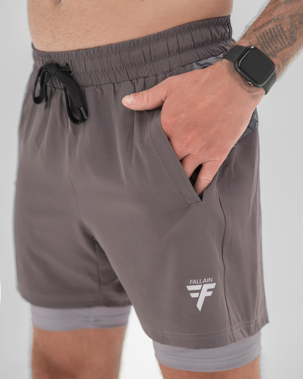 Fallain Fitness Da-Thona Two Layer Shorts