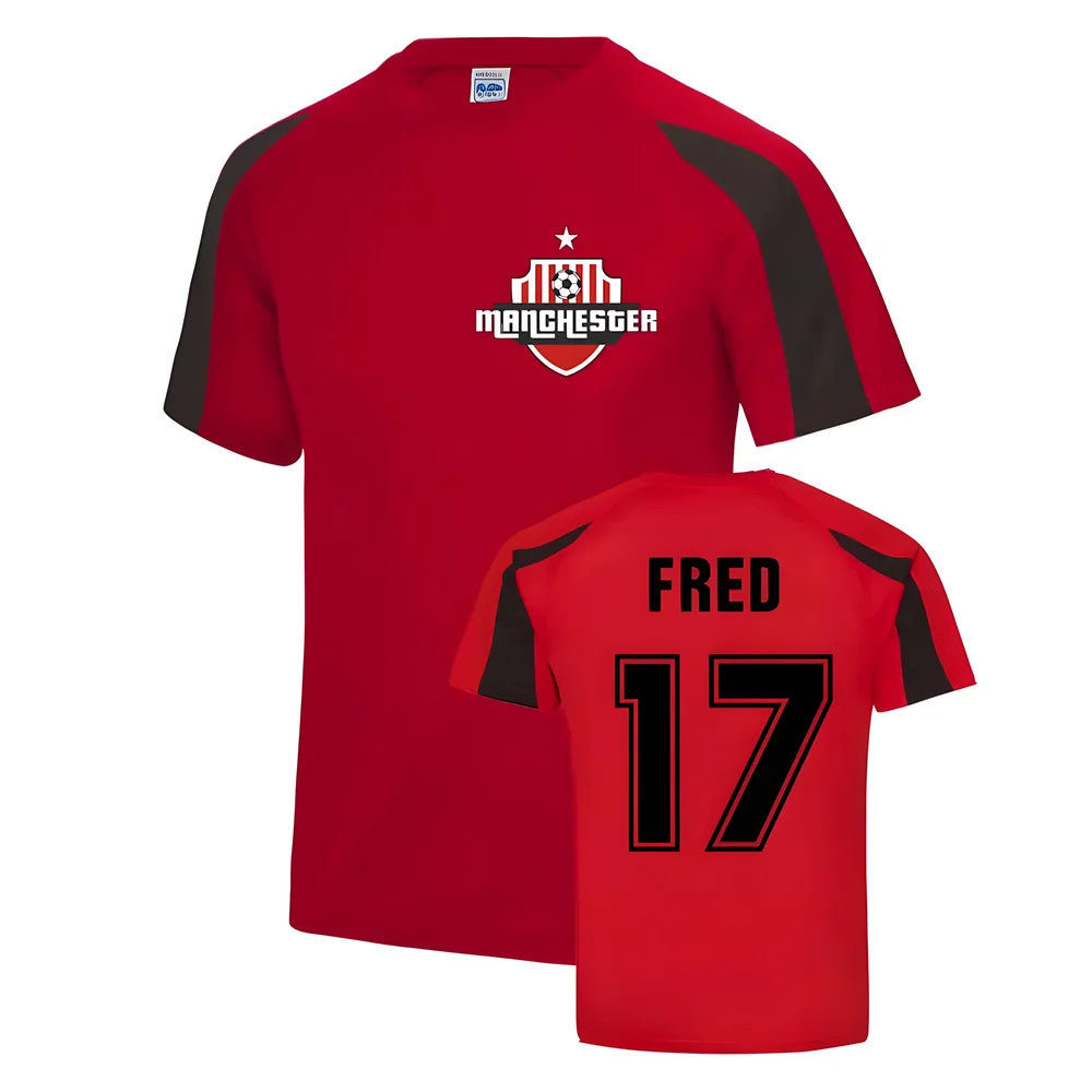 Fred Manchester Sports Training Jersey (Red)_0