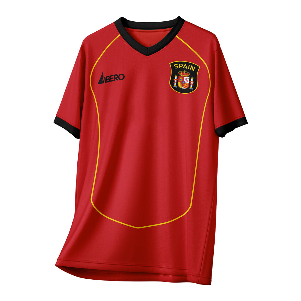 Spain 1990 Vintage Style Concept Shirt Kids Short Sleeve_0